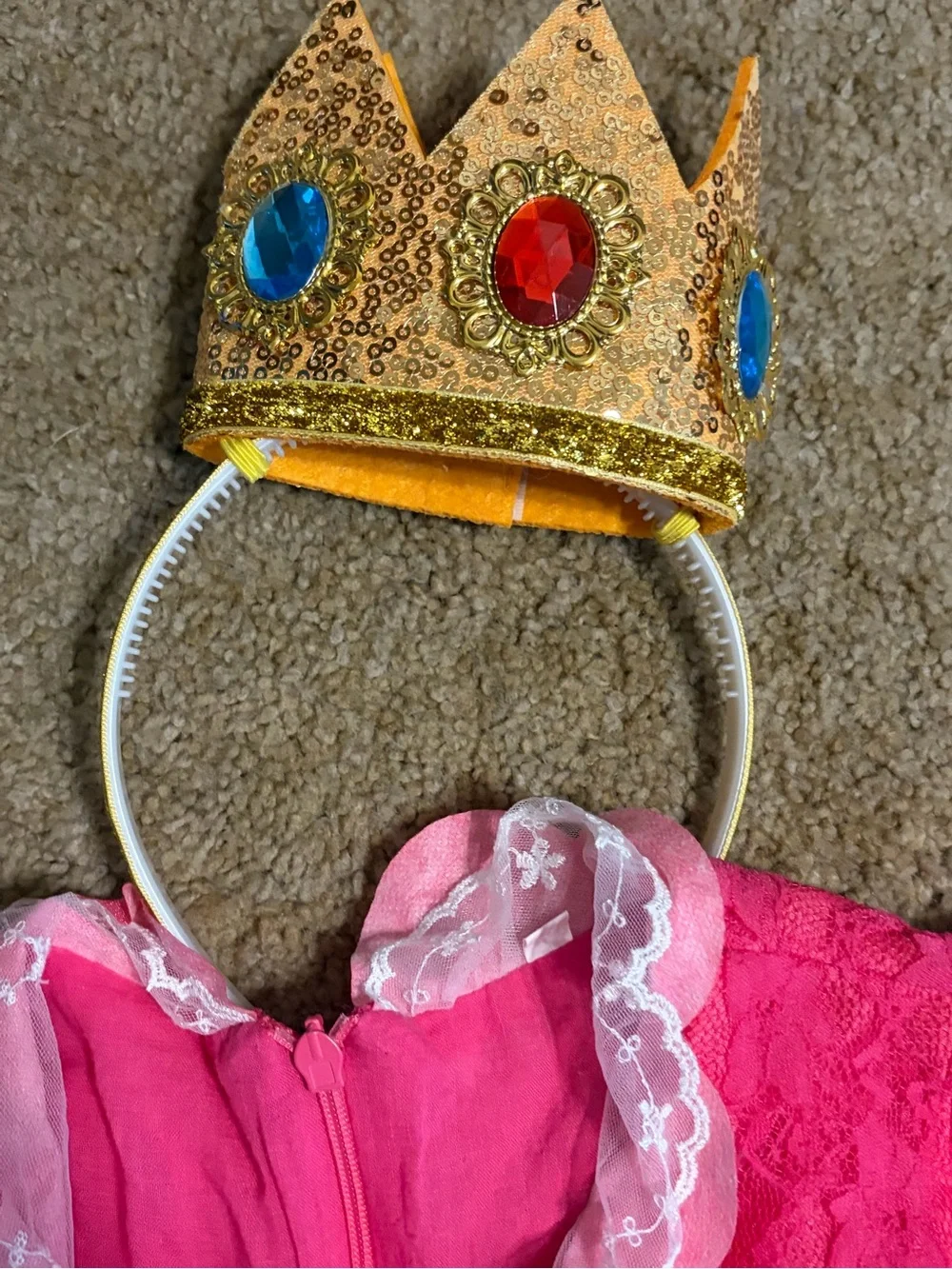 Princess Peach Inspired Costume